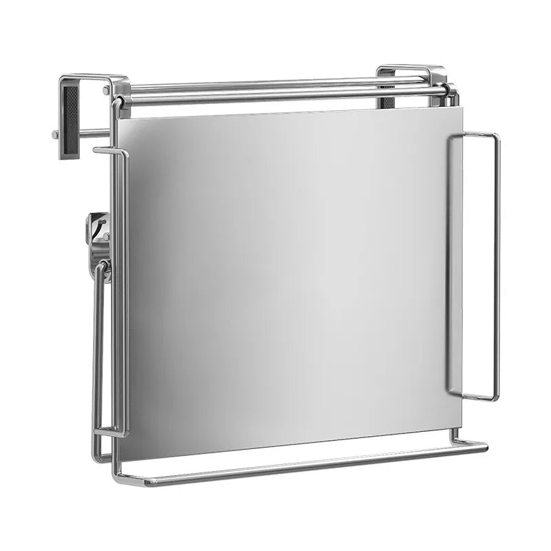 Stainless Steel Foldable Countertop Storage Rack, Space-saving, Can Be Used To Extend The Countertop In Bathrooms and Kitchens