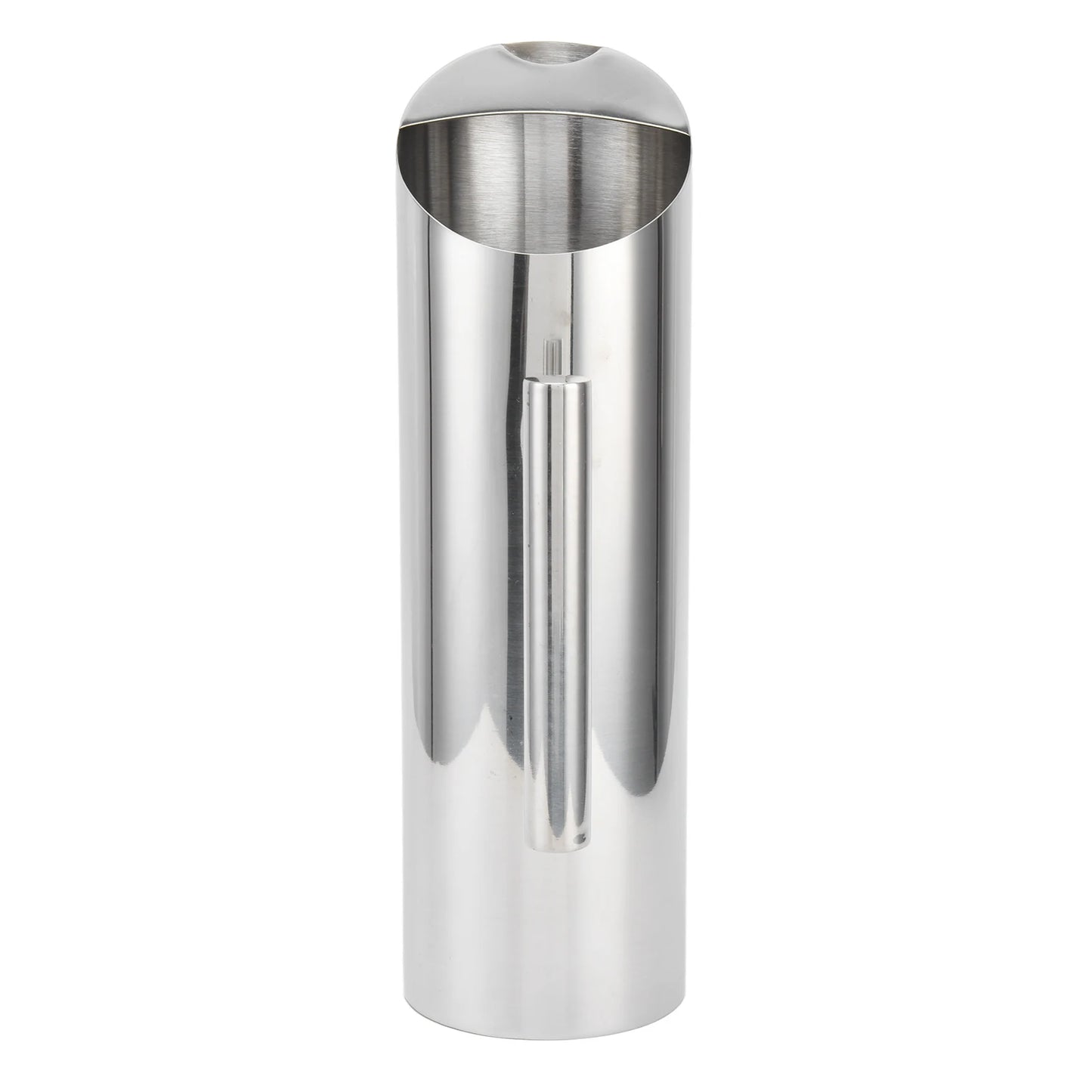 1.5L 2L Water Pitcher 304 Stainless Steel Large Capacity Ergonomic Handle Heatproof Streamlined Coffee Tea Pitcher for Home Cafe