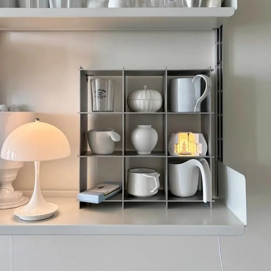 Creatively Design Household Items Living Room Storage Rack Tableware Drinking Utensils Stainless Steel Perfume Art Display Stand