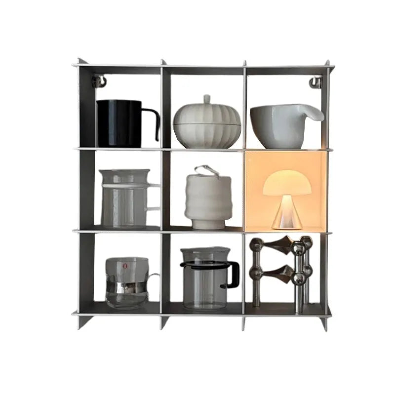 Creatively Design Household Items Living Room Storage Rack Tableware Drinking Utensils Stainless Steel Perfume Art Display Stand