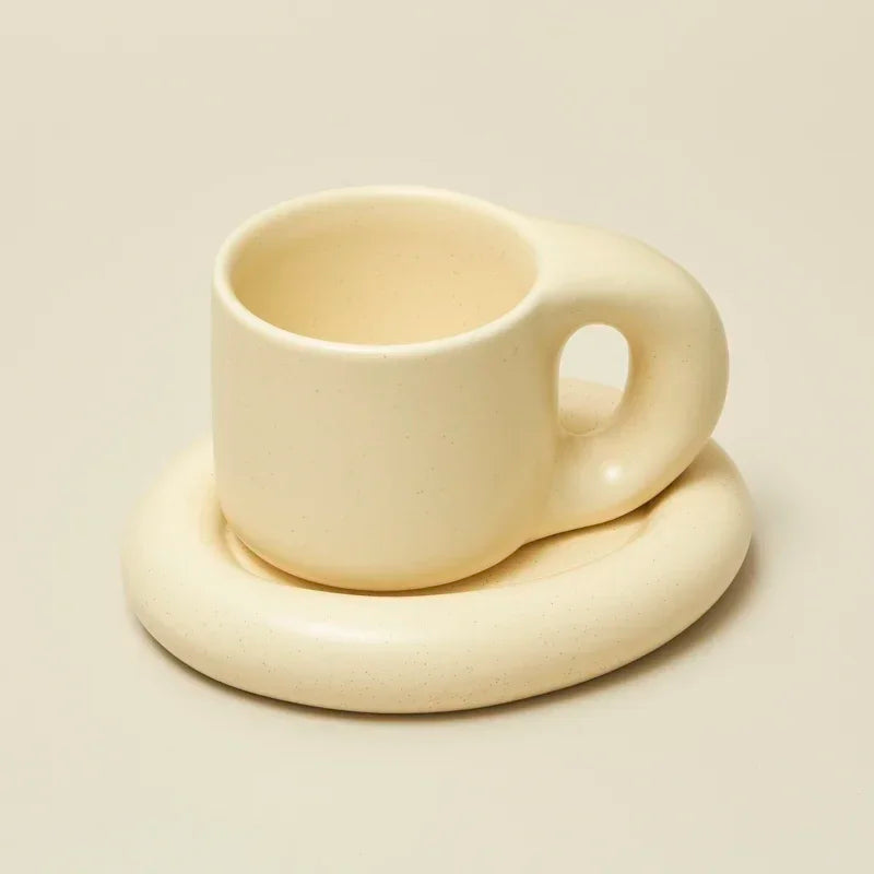 Korean Style Ceramic Mug Coffee Cups Home Office Tea Cup Coffee Cups Korean Mug Nordic Home drinkware Japan Mug